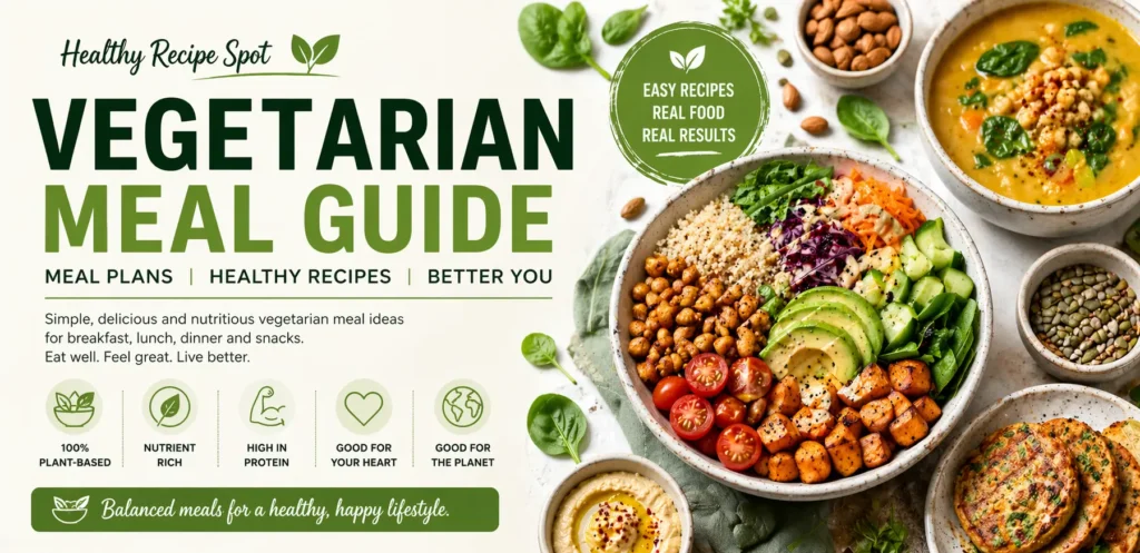 Vegetarian Meal Guide | Meal Plans | Healthy Recipe Spot