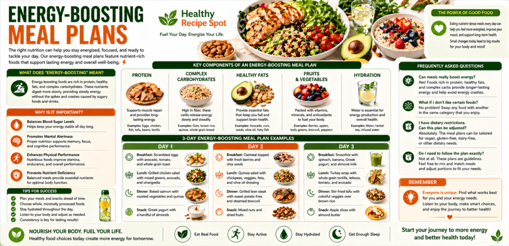Energy-Boosting Meal Plans