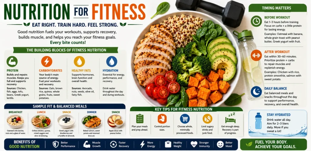 Nutrition for Fitness A Complete Guide to Fueling Your Body for Better Performance